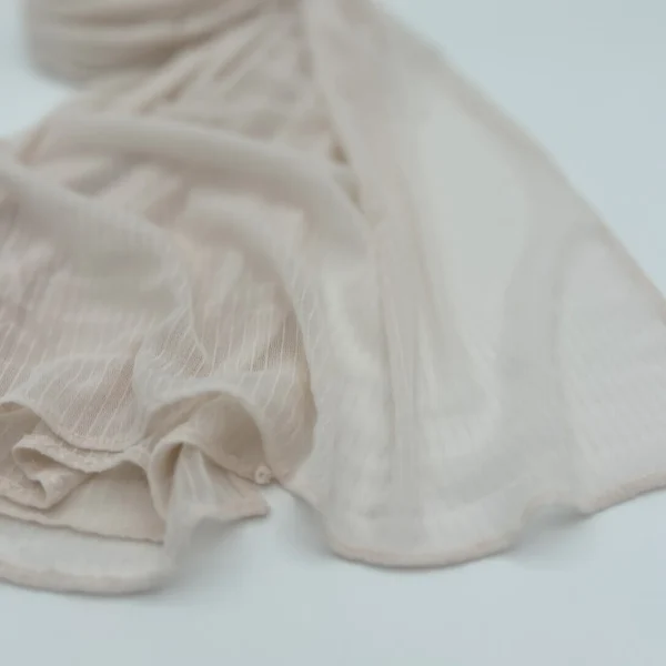 Champagne Ivory Rosa Light Chiffon - Image 4