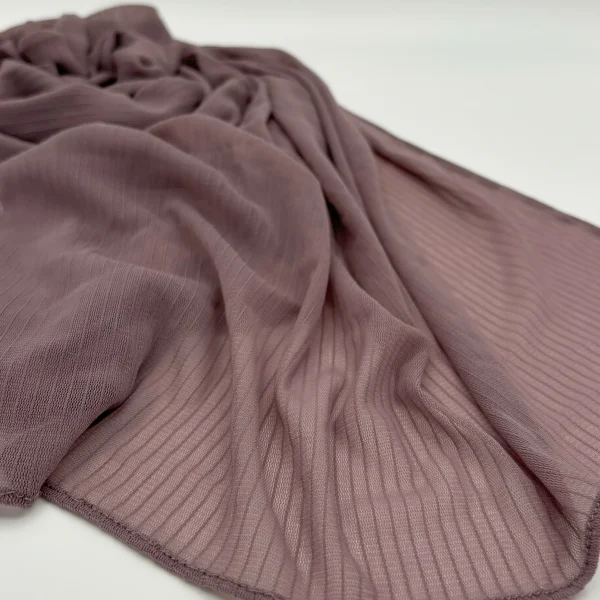 Mauve Rosa Light Chiffon - Image 3