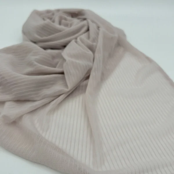 Nude Beige Rosa Light Chiffon - Image 3